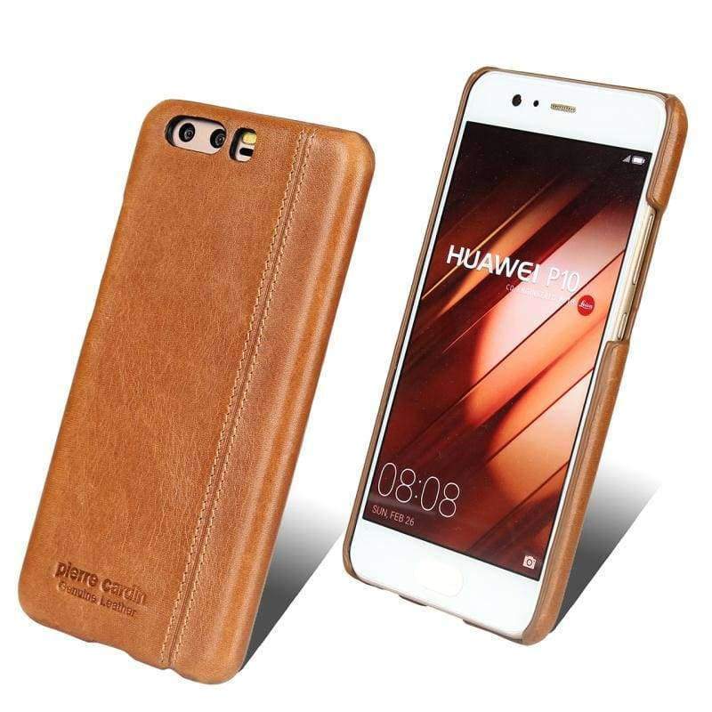 Planet Gates black / For Huawei P10 Huawei P10 Case Huawei P10 Plus Cover Vintage Genuine Leather Cases For Huawei P10 Phone Case Bag