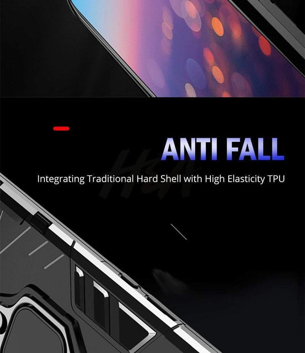 Planet Gates Black / For Huawei P20 H&A Luxury Armor Phone Case For Huawei P20 Lite P20 Matte PC + TPU Shockproof Phone Cover For Huawei P20 Pro Holder Case Capa