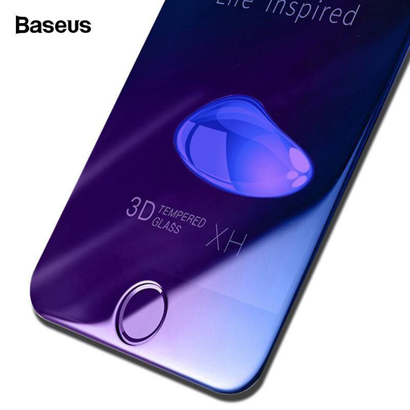 Planet Gates Black For i6 6s / Anti Blue Light Baseus 0.23MM Screen Protector Tempered Glass For iPhone 8 7 6 6s Plus Soft 3D Curved Full Cover Protective Toughened Glass Film
