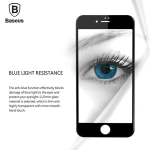 Planet Gates Black For i6 6s / Anti Blue Light Baseus 0.23MM Screen Protector Tempered Glass For iPhone 8 7 6 6s Plus Soft 3D Curved Full Cover Protective Toughened Glass Film