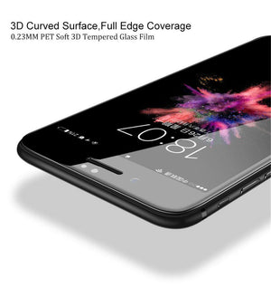 Planet Gates Black for i6 6s / Anti Blue Light Baseus Screen Protector For iPhone X 8 7 6 S 6S Plus Tempered Glass 0.23mm Soft PET 3D Curved Protective Glass Front Film
