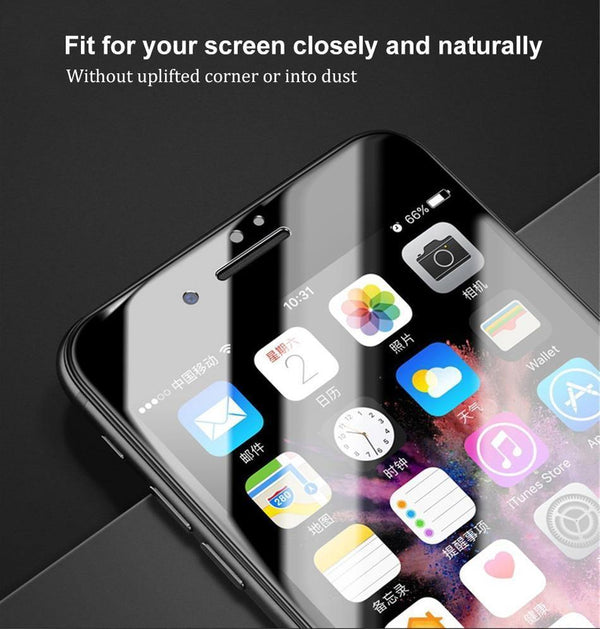 Planet Gates Black for i6 6s / Anti Blue Light Baseus Screen Protector For iPhone X 8 7 6 S 6S Plus Tempered Glass 0.23mm Soft PET 3D Curved Protective Glass Front Film