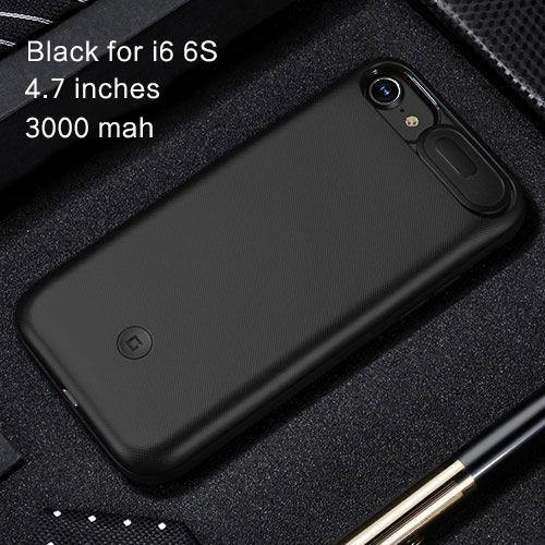 Planet Gates Black for i6 6S / China USAMS Battery Charger Cases for iPhone 6 6s 7 8 Plus 3000/4200mAh Power Bank Case Ultra Slim External Pack Backup charger case