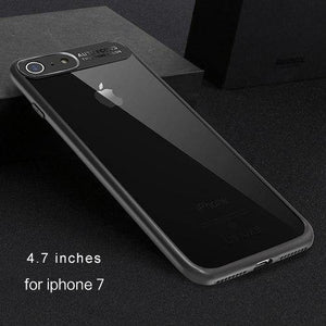 Planet Gates Black for i7 Back Case For iPhone X Case for iPhone  8 8P 7 7P 6 6S 6P 6S Plus USAMS Full Protective Phone Back Cover for iPhone Coque Fundas