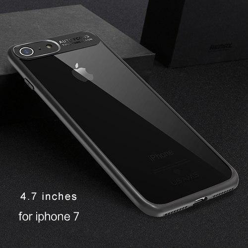Planet Gates Black for i7 Back Case For iPhone X Case for iPhone  8 8P 7 7P 6 6S 6P 6S Plus USAMS Full Protective Phone Back Cover for iPhone Coque Fundas