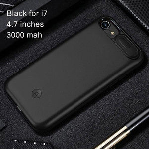 Planet Gates Black for i7 / China USAMS Battery Charger Cases for iPhone 6 6s 7 8 Plus 3000/4200mAh Power Bank Case Ultra Slim External Pack Backup charger case
