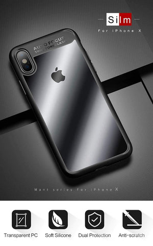 Planet Gates Black for i8 Back Case For iPhone X Case for iPhone  8 8P 7 7P 6 6S 6P 6S Plus USAMS Full Protective Phone Back Cover for iPhone Coque Fundas