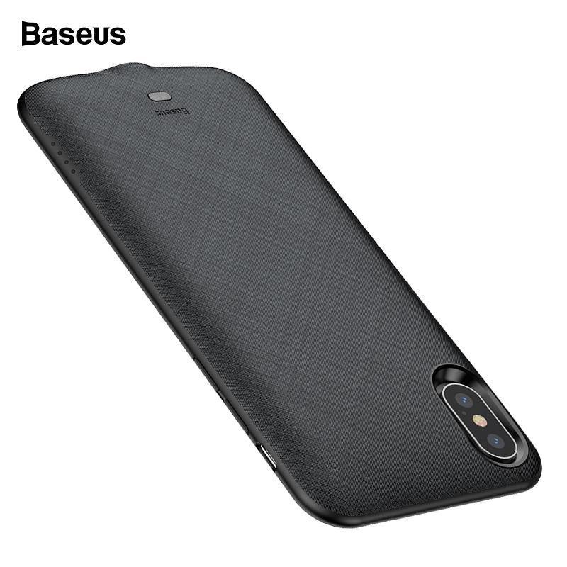 Planet Gates Black For IP X XS / China Baseus 4000mAh Battery Case For iPhone XS X Power Bank Charging Case External Battery Charger Case For iPhone Xs X S Back Cover