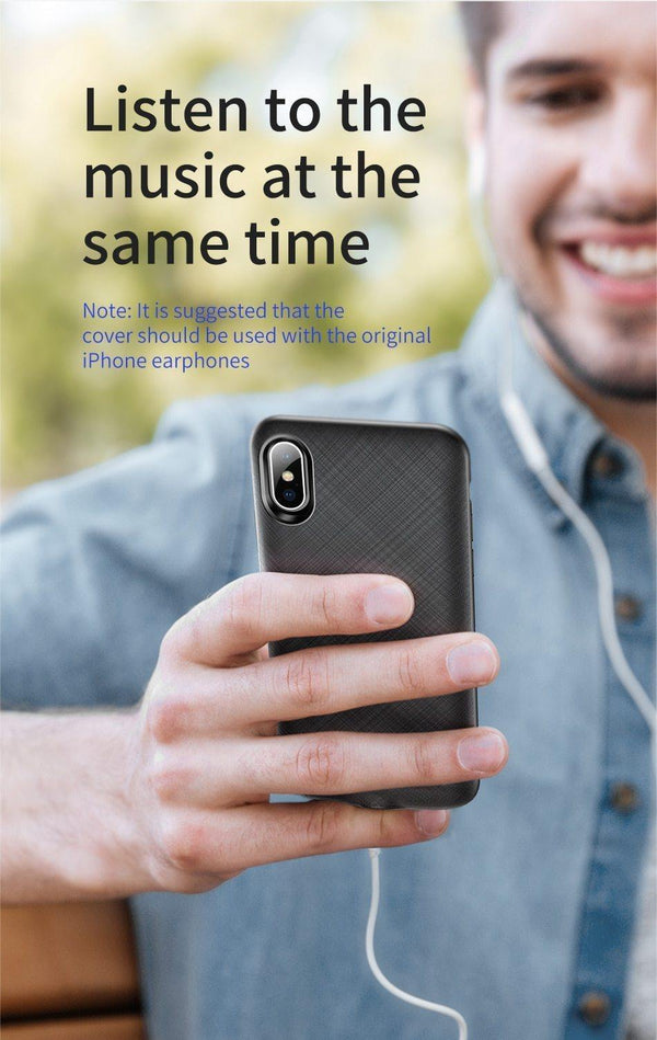 Planet Gates Black For IP X XS / China Baseus 4000mAh Battery Case For iPhone XS X Power Bank Charging Case External Battery Charger Case For iPhone Xs X S Back Cover