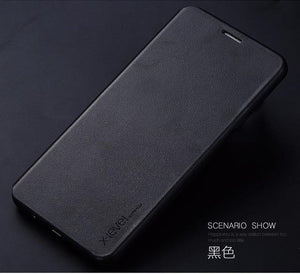 Planet Gates black / For iPhone 5 5S SE Leather Flip Phone Case For iPhone 6 Case iPhone 8 7 Plus Stand Holder Protectiv Cover For iPhone X XS Max XR