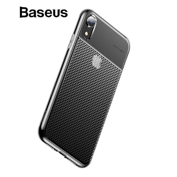 Planet Gates Black / For iPhone 6.1 2018 Baseus Crystal Soft Silicone Case For iPhone XR Ultra Thin TPU Back Cover For iPhone XR 6.1 2018 Phone Cases