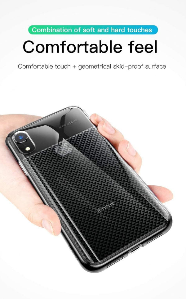 Planet Gates Black / For iPhone 6.1 2018 Baseus Crystal Soft Silicone Case For iPhone XR Ultra Thin TPU Back Cover For iPhone XR 6.1 2018 Phone Cases