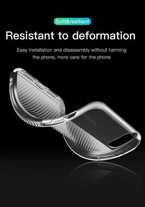 Baseus Crystal Soft Silicone Case For iPhone XR Ultra Thin TPU Back Cover For iPhone XR 6.1 2018 Phone Cases - Planet Gates