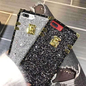 Planet Gates black / for iphone 6 6s Design PU Silicone Luxury Brand Cover Phone Case For iPhone 6 7 8 X XS Case Best Quality Dope Coque Fundas