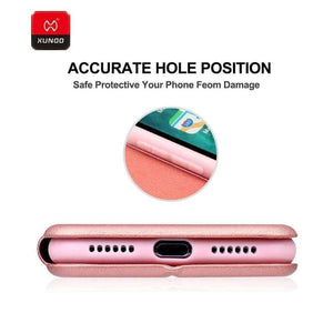 Planet Gates Black / For iPhone 6 6S Full Protect Case For iPhone X Xr Xs Max 6 7 8 Plus Phone Leather Bracket Shockproof Protective Back Flip Cover Cases