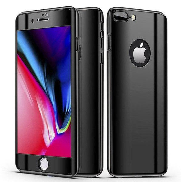 Planet Gates Black / For iPhone 6 6s H&A 360 Plating Mirror Phone Case on the For iPhone 7 8 6 6s Plus X Full Protective Cover For iPhone 6s 6 Plus Cases With Glass