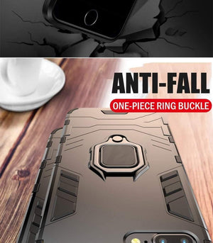 Planet Gates Black / For iPhone 6 6s H&A Armor Phone Case For iPhone X XR XS Max Plus Heavy Anti-knock Cover For iPhone 7 6 6s 8 Plus Protective Cases With Holder