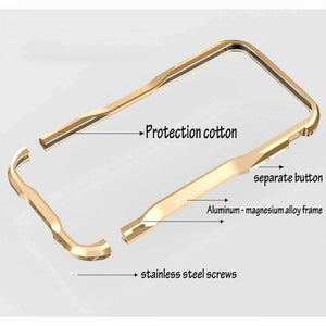 Planet Gates Black / for iPhone 6 6S iPhone 6S Case 3D Hard Aluminium Frame Shockproof Luxury Brand Cover for iPhone 6S Plus Metal Strong Phone Cases