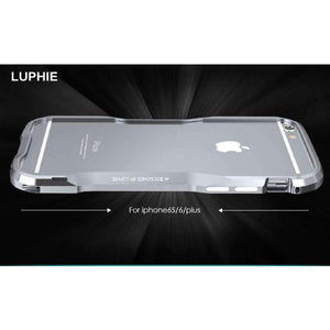 Planet Gates Black / for iPhone 6 6S iPhone 6S Case 3D Hard Aluminium Frame Shockproof Luxury Brand Cover for iPhone 6S Plus Metal Strong Phone Cases