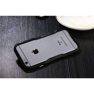 Planet Gates Black / for iPhone 6 6S iPhone 6S Case 3D Hard Aluminium Frame Shockproof Luxury Brand Cover for iPhone 6S Plus Metal Strong Phone Cases