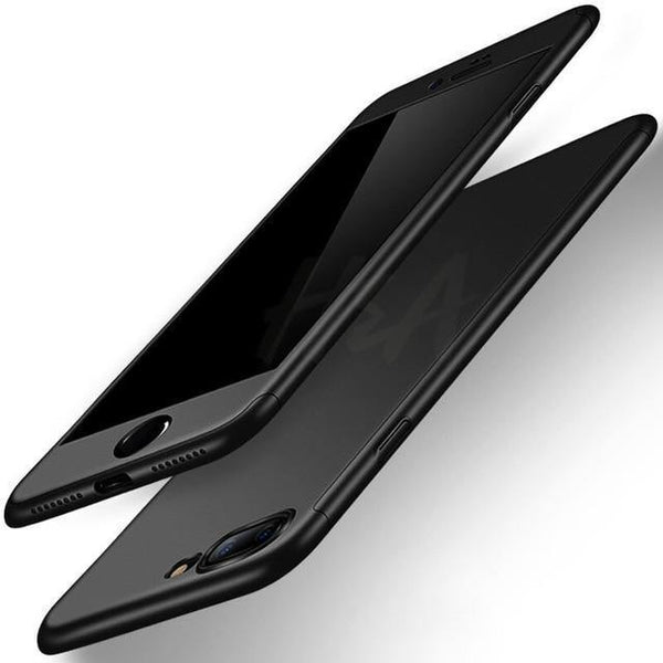 Planet Gates Black / For iPhone 6 6s Plus H&A Luxury 360 Full Cover Phone Case on the For iPhone 7 8 6 6s Plus X XR XS Max 10 Tempered glass Protective Cover xs max Case