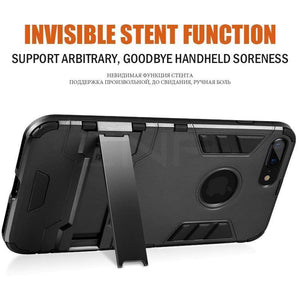 Planet Gates Black / For iPhone 6 6s ZNP Full Shockproof Armor Phone Case For iPhone X 6 7 8 Plus Matte Protective Cover Cases For iPhone 8 7 Plus 5 5s SE Case Shell