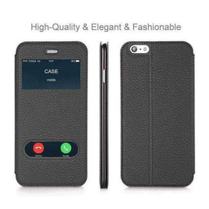 Planet Gates Black / For iPhone 6 Case For Apple iPhone 6 Plus & iPhone 6S Plus Luxury PU Leather Flip Wallet Case Covers With Stand Capa Phone Cases Brands