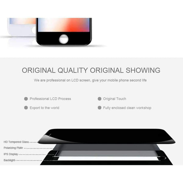 Planet Gates Black for iPhone 6 LCD Screen For iPhone 6 6s Plus Screen LCD Display Digitizer Touch Module Screens Replacement LCDS