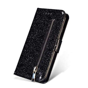Planet Gates Black / For iphone 6 Plus Wallet Case For Telefoon Hoesje iphone 6 Case Leather Glitter Phone Cases Coque iphone 6s 6 S Plus Case Flip Wallet Cover