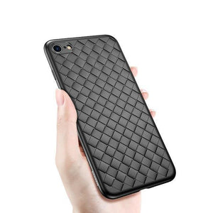 Planet Gates Black / For iPhone 6s 6 Baseus For iPhone 6s Case Luxury Grid Pattern Silicone Case For iPhone 6 6s Plus 6 Plus Fitted Cases Anti Knock Coque Cover