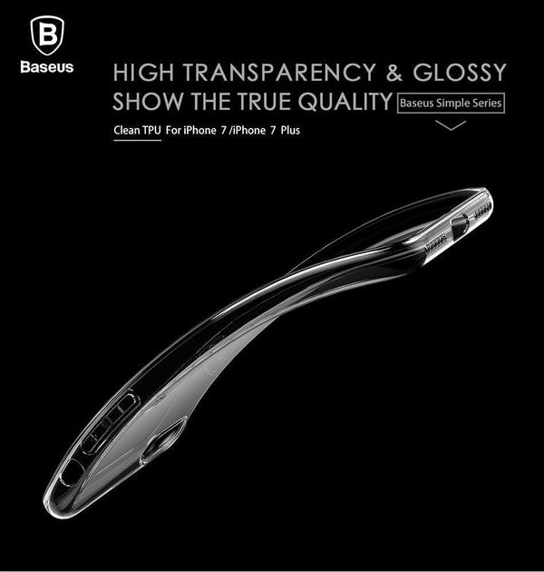 Planet Gates Black / For iPhone 7 8 Baseus High Transparency Soft TPU Case For iPhone 8 8 Plus Ultra Thin Silicone Case For iPhone 7 7 Plus 8 8 Plus Phone Cases