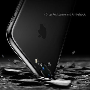 Planet Gates Black / For iPhone 7 8 Baseus Ultra Thin Case For iPhone 7 Fashion Soft Silicone Case For iPhone 7 7 Plus Cover Protective Shell Clear Back Phone Cases