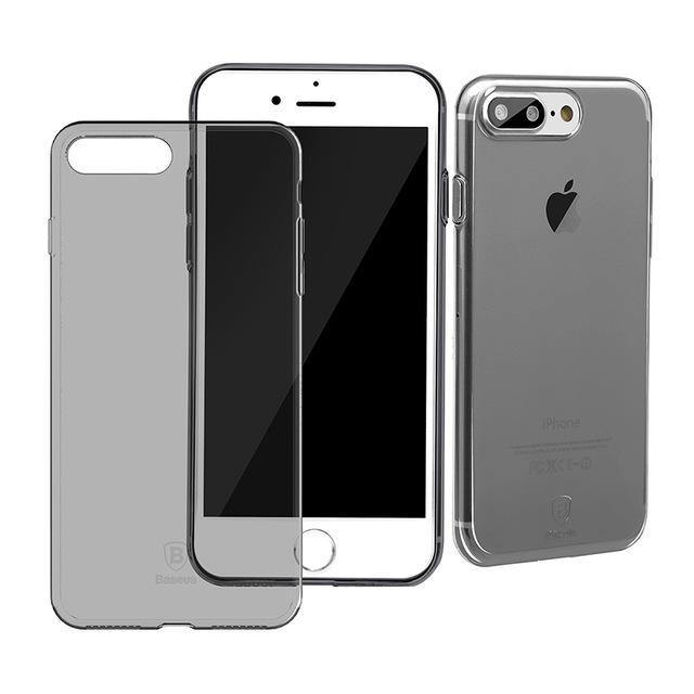 Planet Gates Black / For iPhone 7 8 Baseus Ultra Thin Case For iPhone 7 Fashion Soft Silicone Case For iPhone 7 7 Plus Cover Protective Shell Clear Back Phone Cases