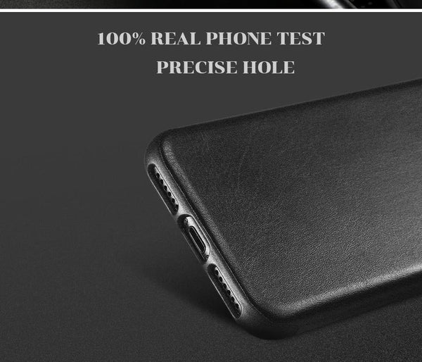 Planet Gates Black / For iPhone 7 8 [Retro Crazy Horse Style] FLOVEME Leather Phone Bag Cases For iPhone 7 Cover For iPhone 6s 6 Plus X XS Max XR Precise Hole Case
