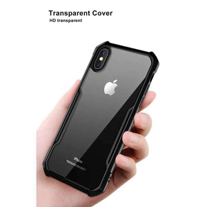 Planet Gates Black / For iPhone 7 8 Transparent 360 Full Protect Case New For iPhone X Xs Max Xr 6S 7 8 Plus Phone Shockproof Silicone Protective Cover Cases