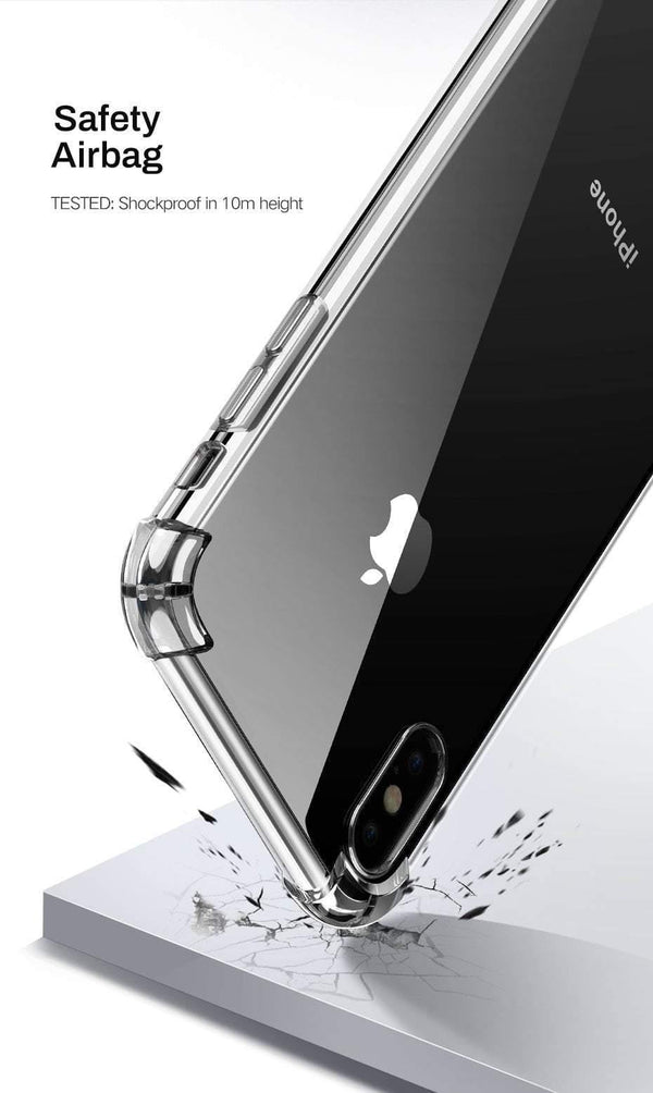 Planet Gates Black / For iPhone 7 8 Ugreen Case For iPhone 7 8 Plus Case Shock-proof Back Cover For iPhone X Xs Max Phone Case HD Clear Protective For iPhone 7 Case