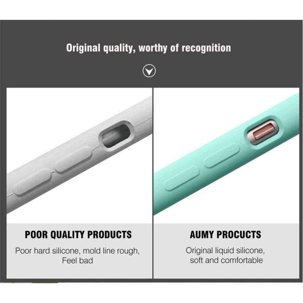 Planet Gates Black / for iphone 7 iPhone 7 Case Original Liquid Silicone for iphone 7 7Plus Plus Case Luxury brand Cute Cover Coque Black Phone Case