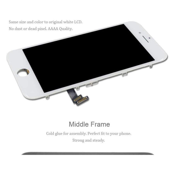 Planet Gates Black For iPhone 7 LCD Screen For iPhone 7 Plus Screen LCD Display Digitizer Touch Module 7 Screens Replacement LCD