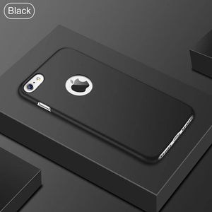 Planet Gates Black / For iPhone 7 USLION Ultra Thin PC Matte Case For iPhone 7 Plus XR XS Max X Simple Plain Phone Cover Coque For iPhone 6 6S Plus 5 5s SE Cases