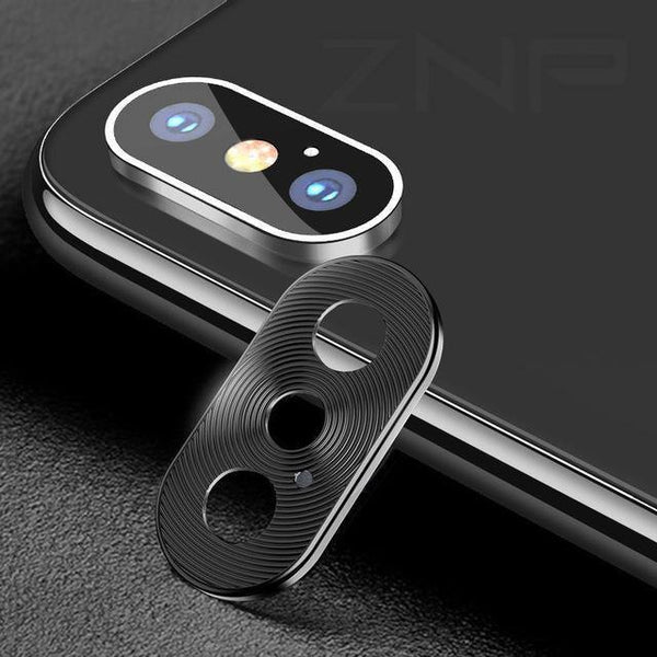 Planet Gates Black / For iPhone 7 ZNP Full Cover Phone Camera Protective Film For iPhone X XS Max XR Phone Camera Screen Protector Case For iPhone 7 8 Plus