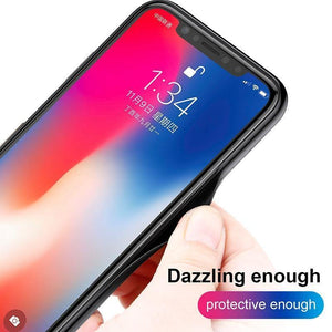 Planet Gates Black / For iPhone X Baseus Gradient Glass Case For iPhone X 10 Coque Luxury Aurora Tempered Glass Protective Back Cover For iPhoneX 10 Case Capinhas