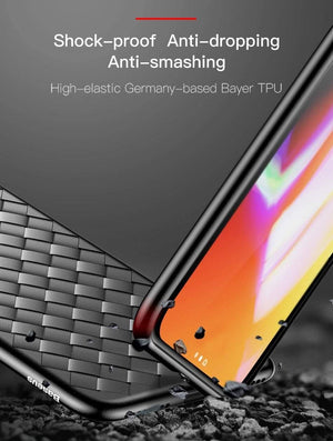 Planet Gates Black / For iPhone X Baseus Luxury Grid Pattern Case For iPhone X Cases Ultra Thin Soft Silicone Protective Case For iPhoneX Cover Matte Coque Funda