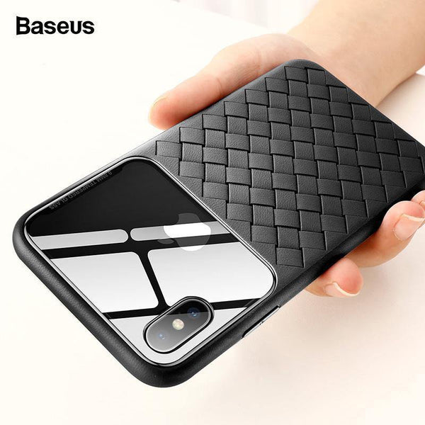 Planet Gates Black / For iPhone X Basues Weaving Case For iPhone Xs Max Xr X S R Xsmax Ultra Thin Slim Silicone TPU Back Cover For iPhonexs Max Coque Fundas Capa