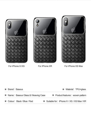 Planet Gates Black / For iPhone X Basues Weaving Case For iPhone Xs Max Xr X S R Xsmax Ultra Thin Slim Silicone TPU Back Cover For iPhonexs Max Coque Fundas Capa
