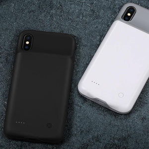 Planet Gates Black for iPhone X / China For iPhone X 3200Ah Power Bank Case USAMS Battery Charging Ultra Slim External Pack Backup Portable charger case for iPhone 10