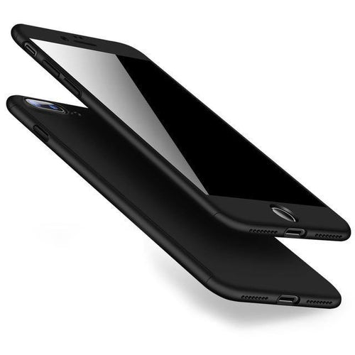 Planet Gates Black / For iphone X ZNP 360 Full Protective Phone Case For iPhone 8 7 Plus 6 6s Case 5 5S SE X 10 Full Cover For iPhone XR Xs Max X Cases With Glass