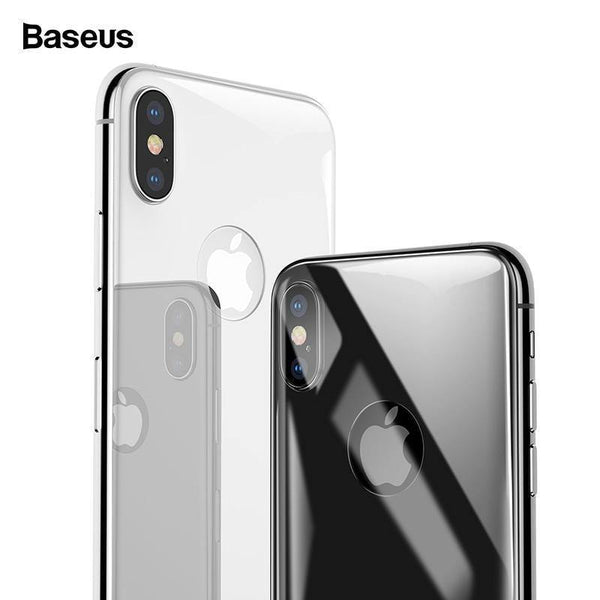 Planet Gates Black / For iPhone Xs Baseus Back Screen Protector Tempered Glass For iPhone Xs Max Full Cover Rear Protection Toughened Glass Film For iPhoneXS Max