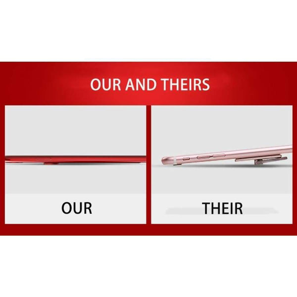 Planet Gates Black / For iPhone6 6S Protect Case For iPhone X Xr Xs Max 6s 7 8 Plus Phone Ring buckle Shockproof Silicone Protective Cover Cases