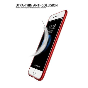 Planet Gates Black / For iPhone6 6S Protect Case For iPhone X Xr Xs Max 6s 7 8 Plus Phone Ring buckle Shockproof Silicone Protective Cover Cases