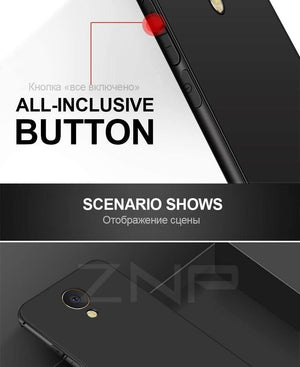 Planet Gates black / For Meizu M5 ZNP Simple Phone Case For Meizu M5S M5 M6 Note High Quality Silicone Protective Back Cover Case For Meizu Meilan M6 M5 M5S Shell